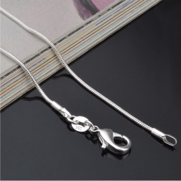 @studiogemz Jewelry - 925 Sterling Silver Snake Chain Necklace